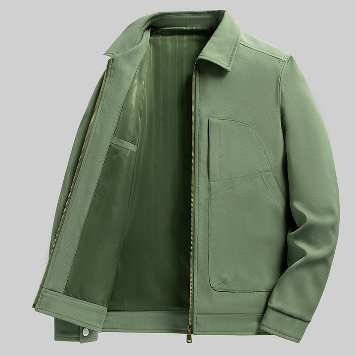Men's casual leisure jacket with practical pockets Lisslune
