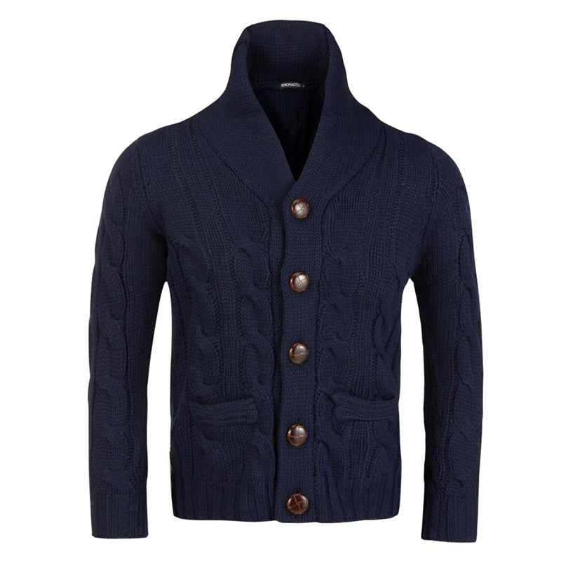 Men's Elegant Knit Cardigan Lisslune