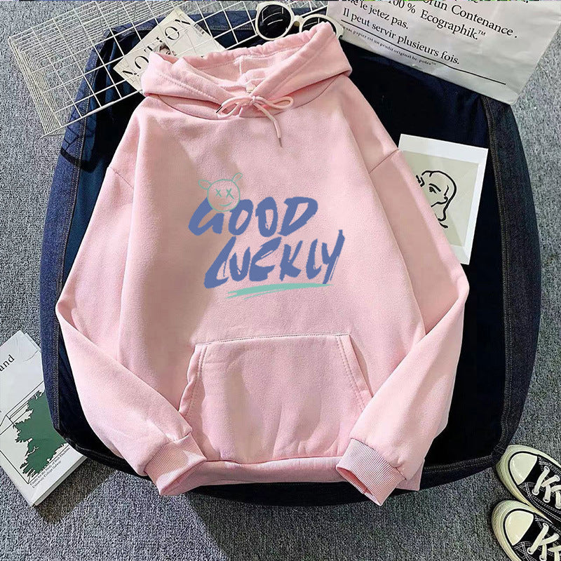 Women's Hoodie with Modern Graphic Design Lisslune