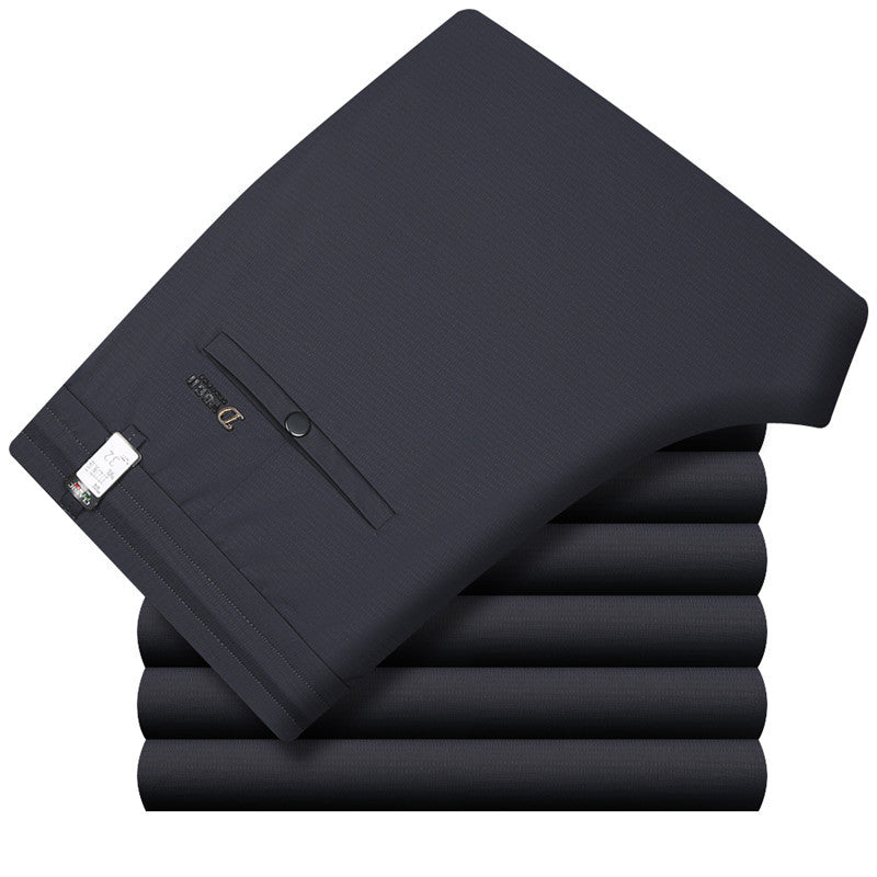 Men's elegant suit trousers with innovative pocket design Lisslune