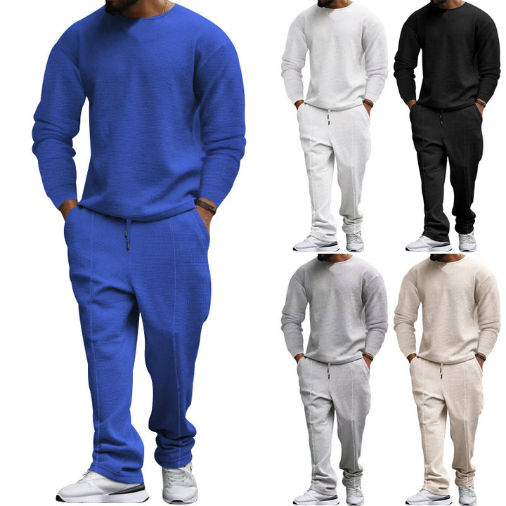 Men's Casual Knit Suit Lisslune