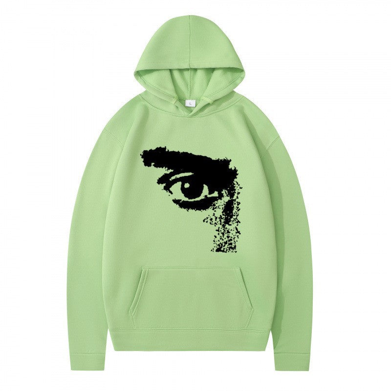 Women’s hoodie with modern, artistic print Lisslune