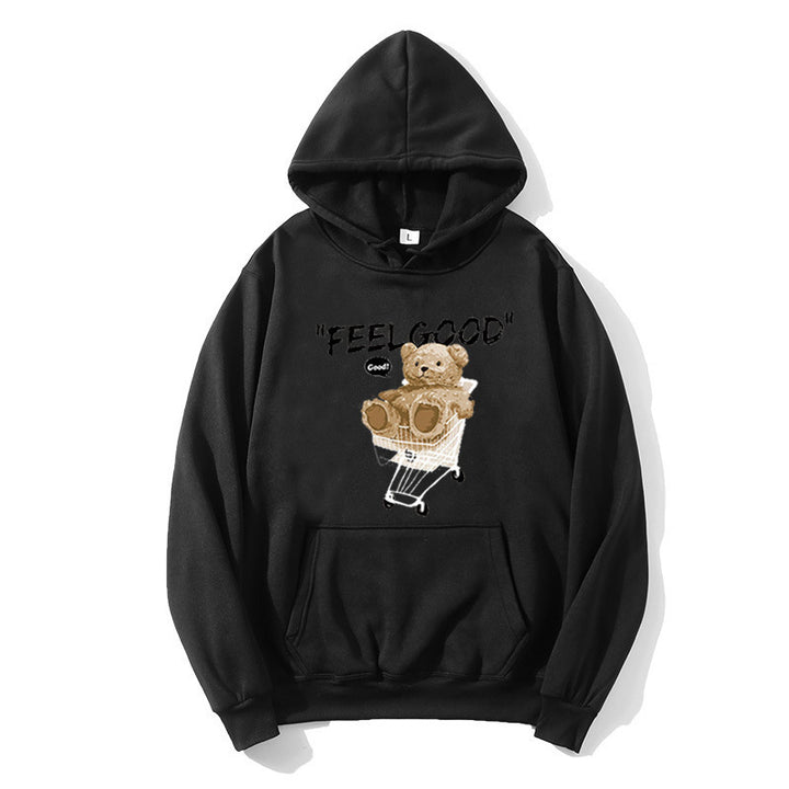 Women's hooded sweatshirt with unique animal motif Lisslune