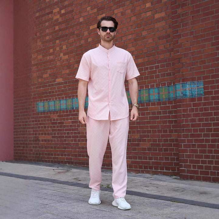 Men's elegant and comfortable leisure suit combination Lisslune
