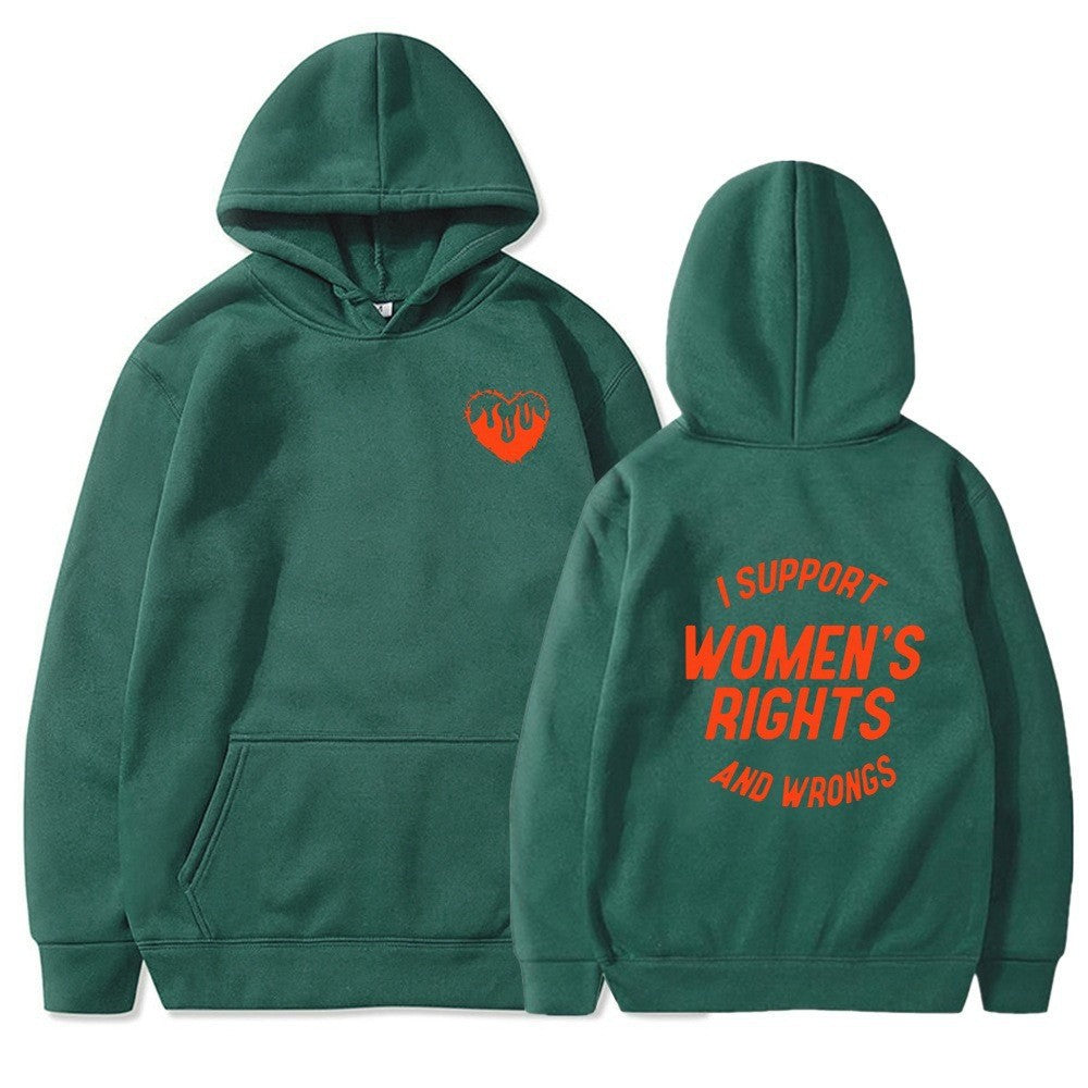 Women's hoodie with inspiring message design Lisslune