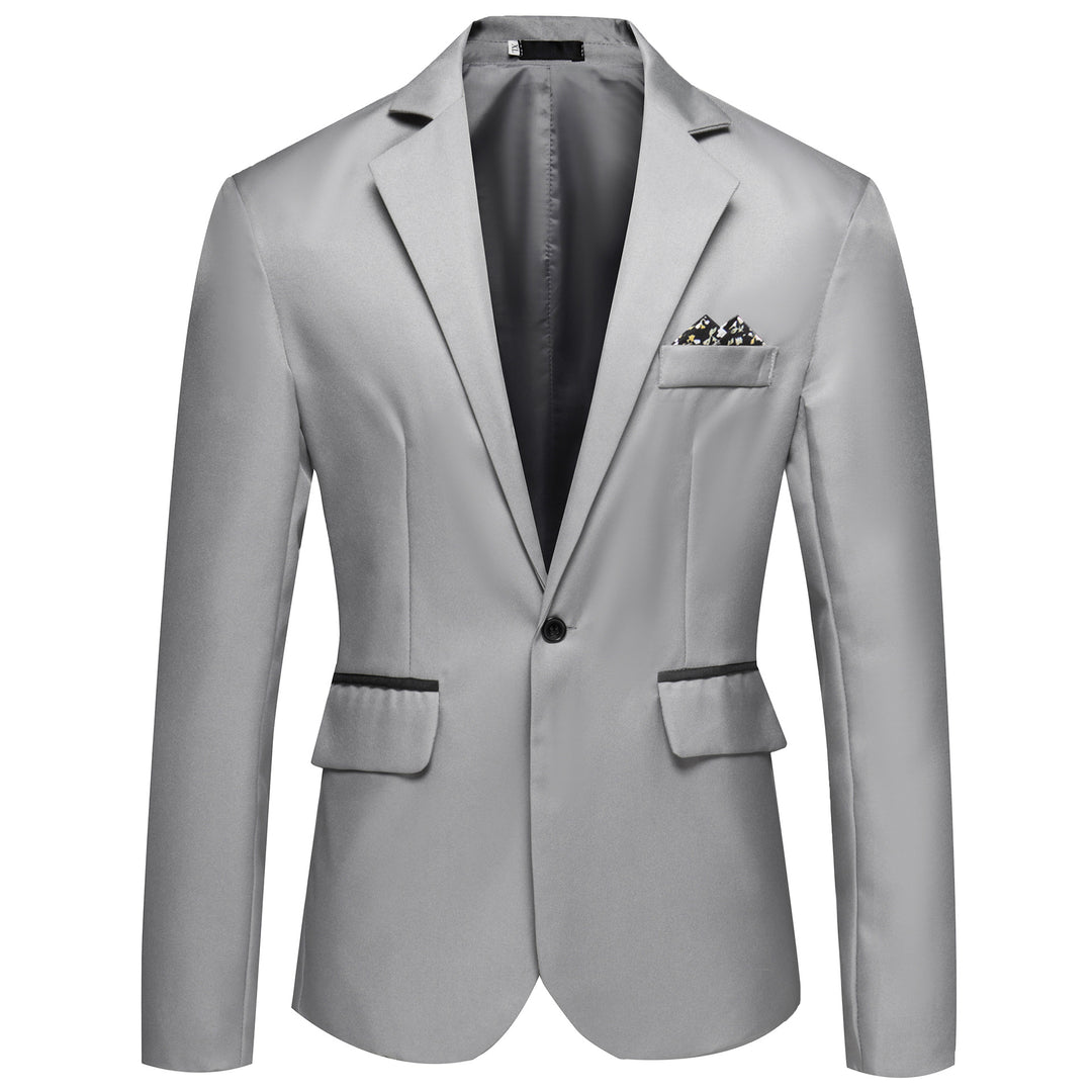 Men's fashionable and elegant suit jacket with satin finish Lisslune