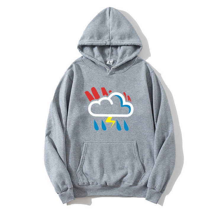 Women's hoodie with cheerful weather motif Lisslune