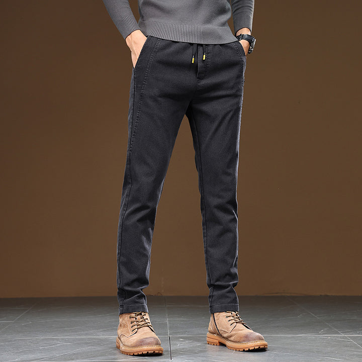 Men's Comfortable Sweatpants with Adjustable Waistband and Practical Pockets Lisslune