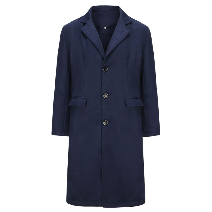 Men's elegant long coat made from high-quality material Lisslune