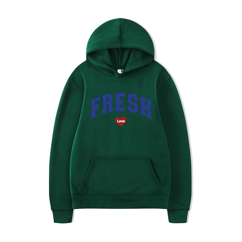 Women's hoodie with playful lettering and soft inner fleece Lisslune