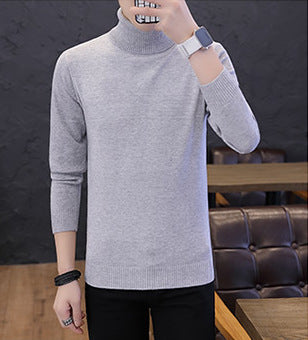 Men's Elegant Turtleneck Sweater made of fine knit Lisslune