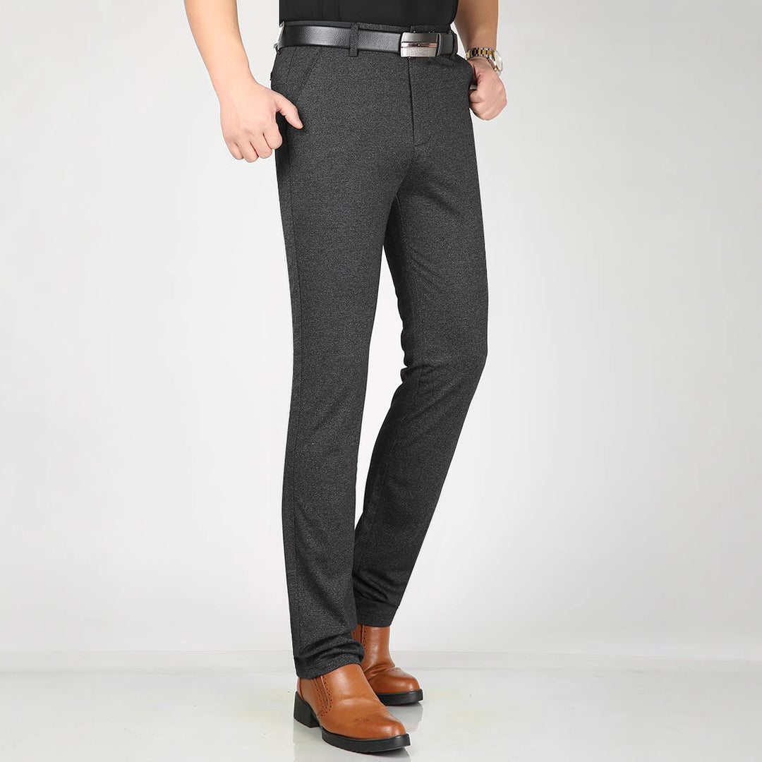 Men's formal suit trousers with elegant structure and modern pockets Lisslune