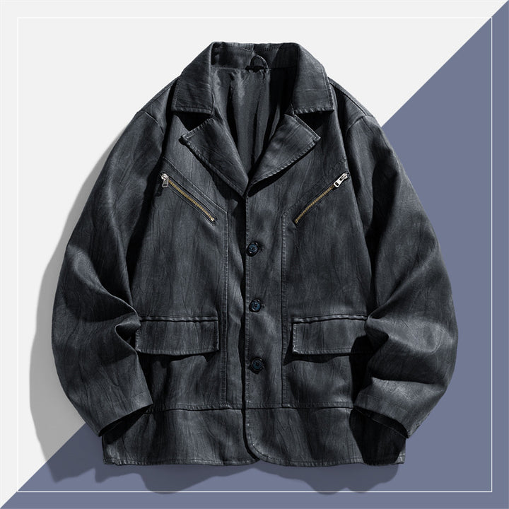 Men's Casual Jacket with Multifunctional Pockets Lisslune