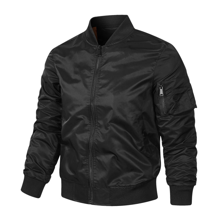 Men's bomber jacket with functional pockets and casual design Lisslune