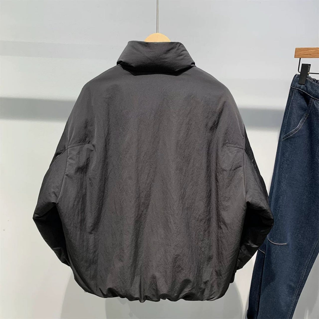 Men's Fashion Transitional Jacket with Practical Button and Zipper Details Lisslune