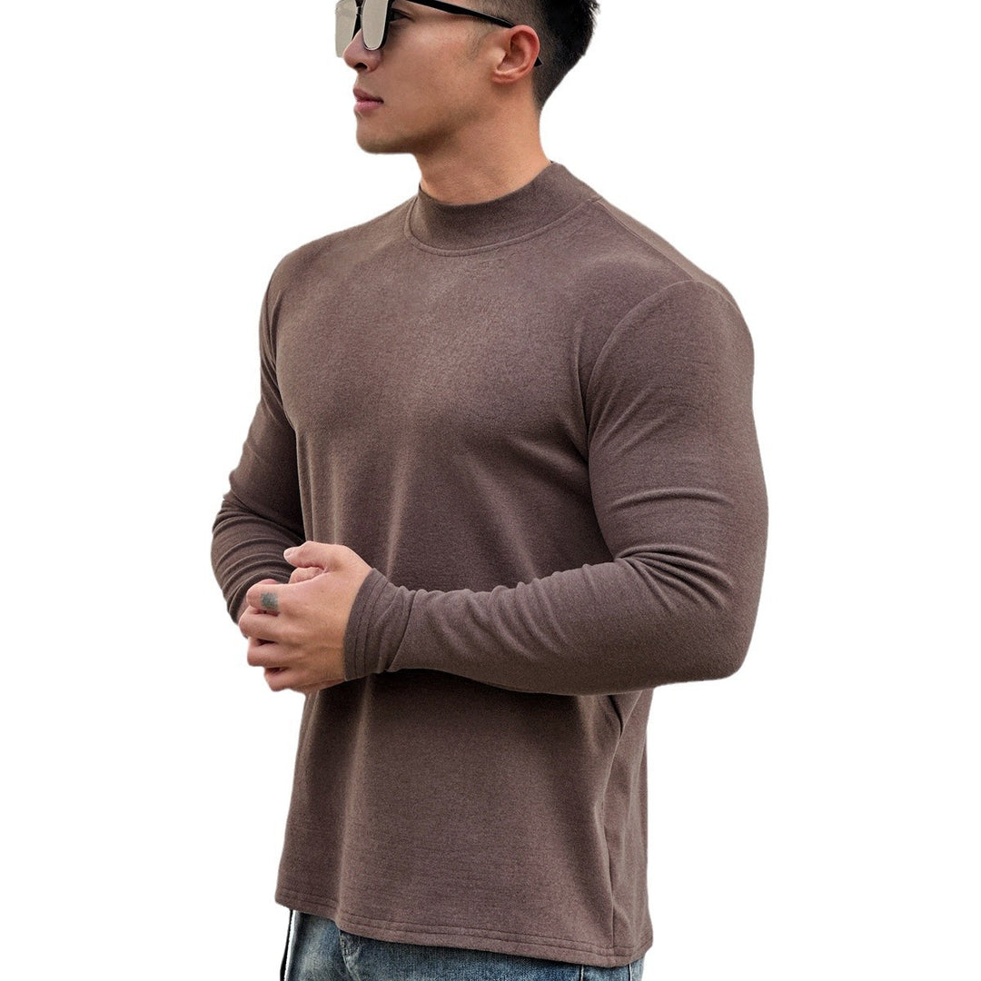 Men's long-sleeve shirt made of breathable cotton blend with sporty cut Lisslune