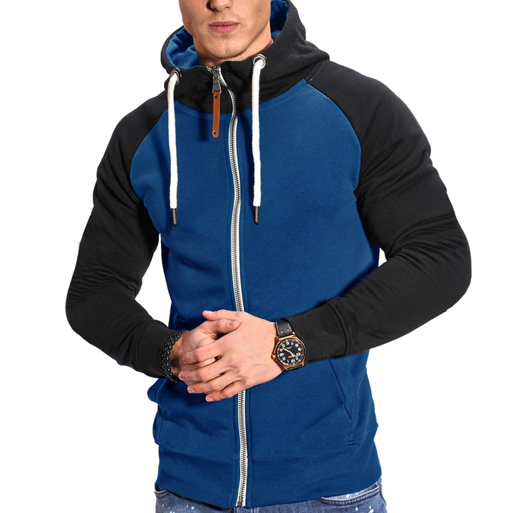 Men's refined hoodie with high-quality zipper Lisslune