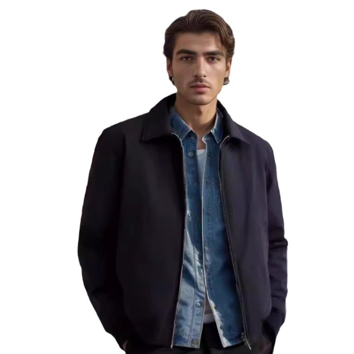 Men's casual jacket with modern design and practical details Lisslune