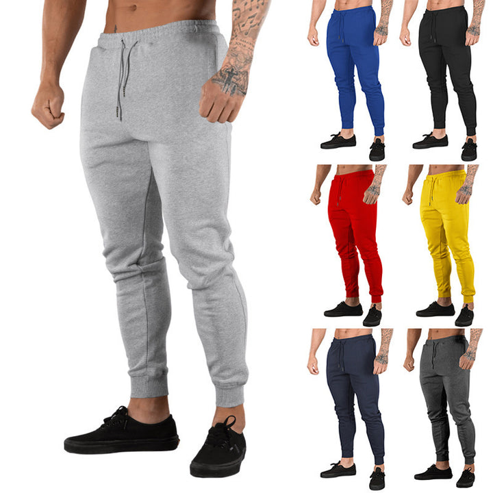 Men's sporty joggers with a slim fit and adjustable drawstring Lisslune