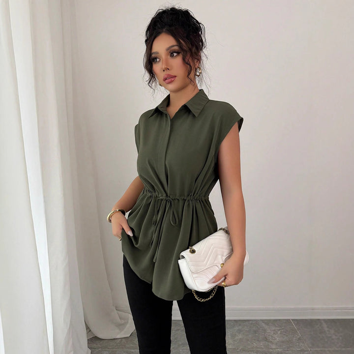 Women casual blouse with tailored cut Lisslune