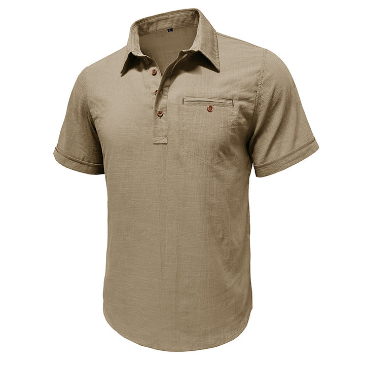 Men's Short Sleeve Shirt Lisslune