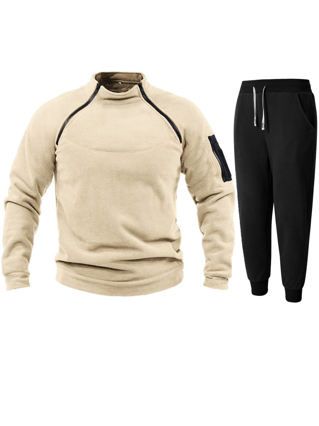 Men's Functional Sweater and Jogging Pants Set Lisslune