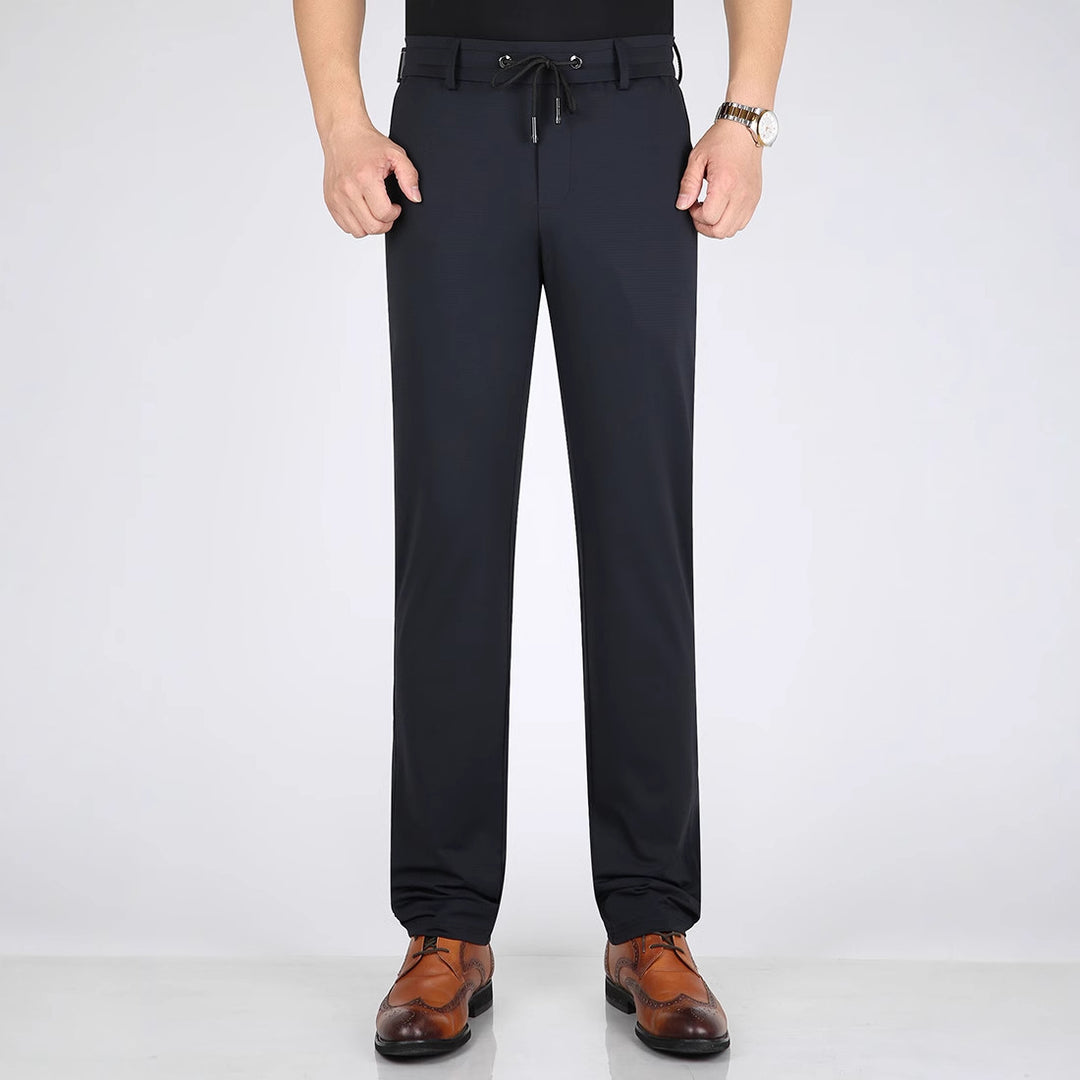 Men's elegant suit trousers with innovative pocket design Lisslune