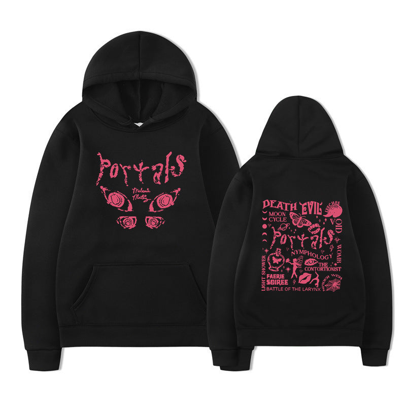 Women's hoodie with creative motif and comfortable fit Lisslune