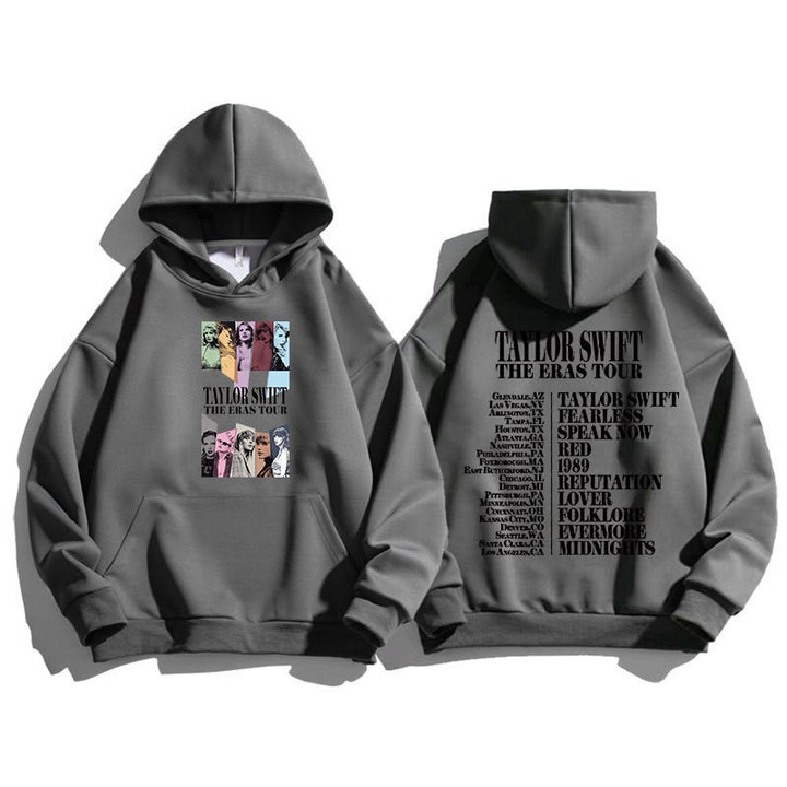 Women's hoodie with artistic motif and inspiring listing Lisslune