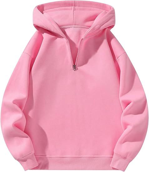 Men's sporty hoodie with half zipper Lisslune