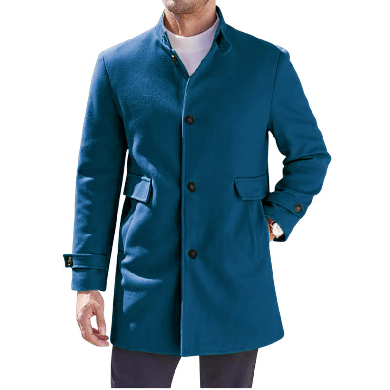 Men's classic wool coat Lisslune