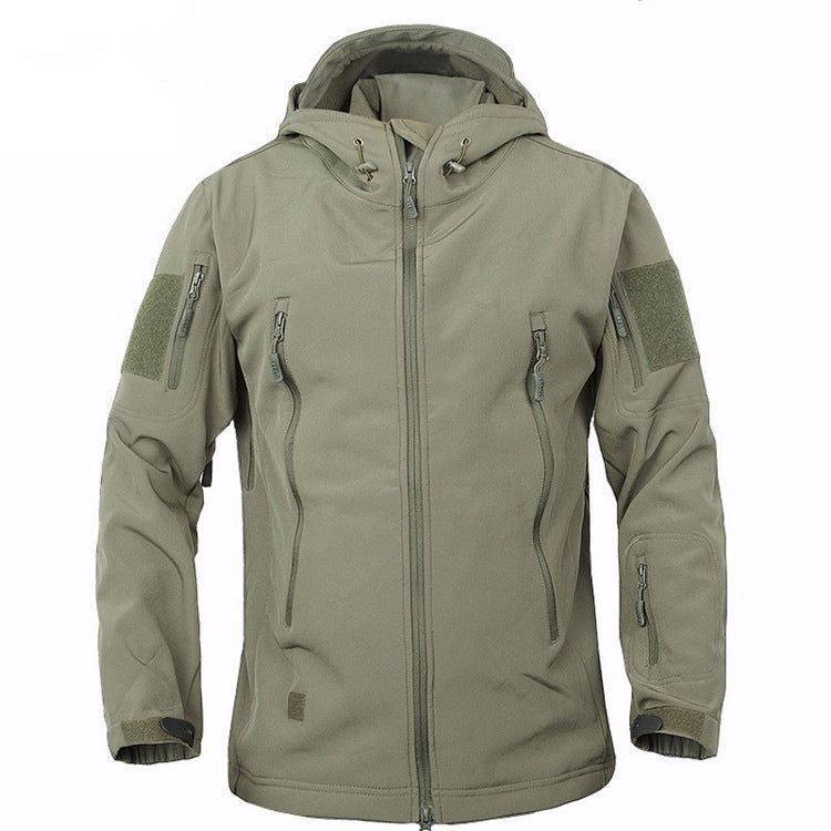 Men's multifunctional outdoor jacket with insulating fleece lining and practical zip pockets Lisslune