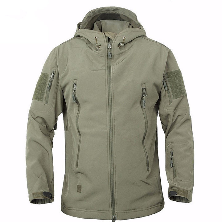 Men's multifunctional outdoor jacket with insulating fleece lining and practical zip pockets Lisslune