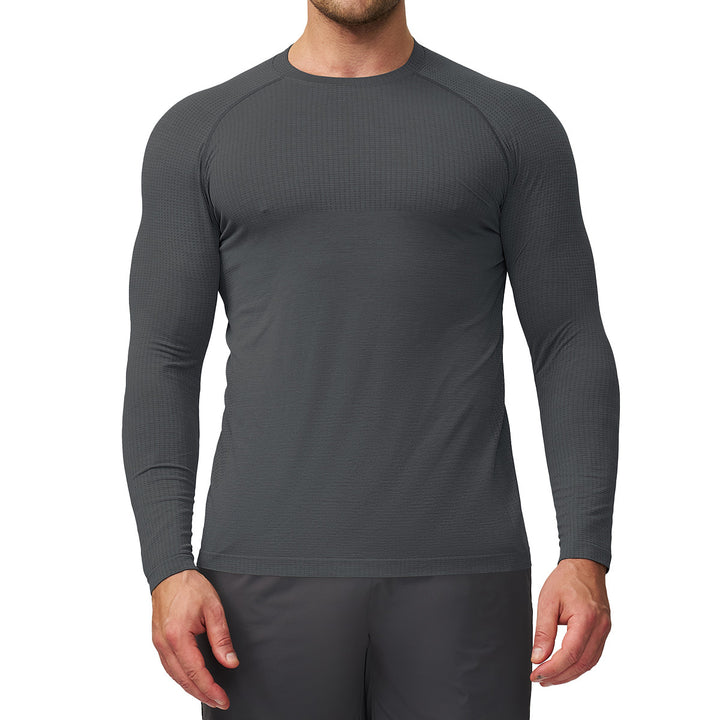 Men's Athletic Long-Sleeve Compression Shirt Lisslune