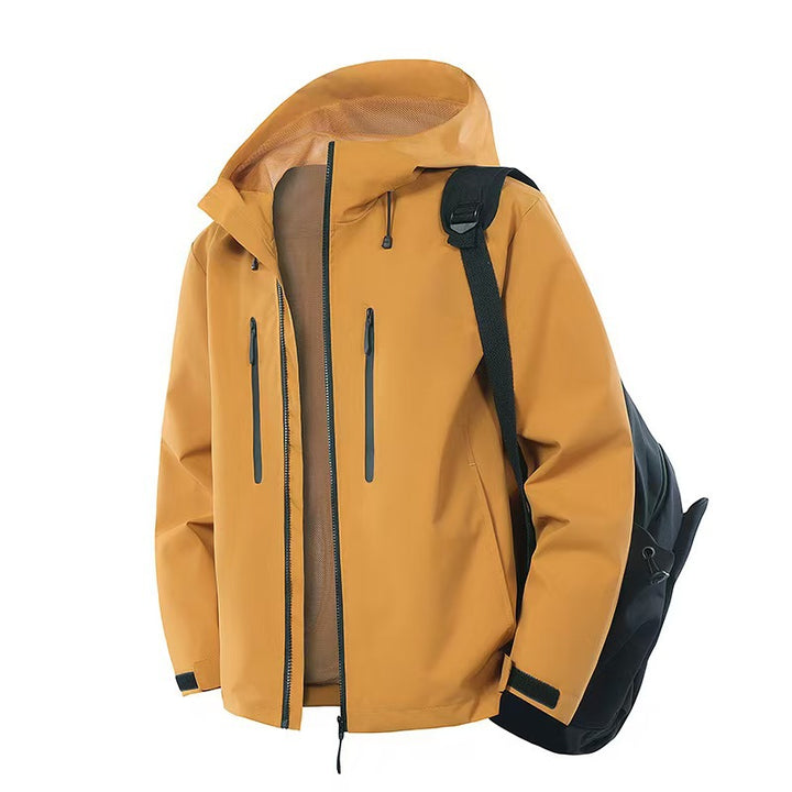 Women's functional jacket with water-repellent material and practical zip pockets Lisslune