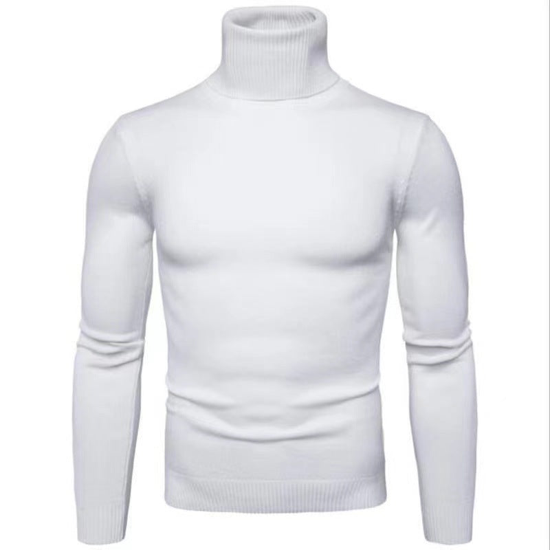 Men's turtleneck sweater made of high-quality cotton Lisslune