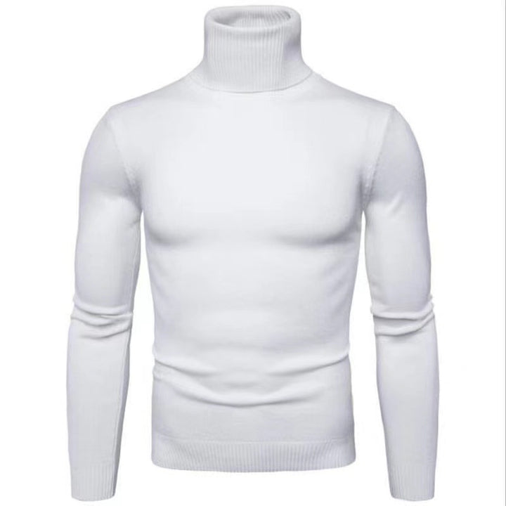 Men's turtleneck sweater made of high-quality cotton Lisslune