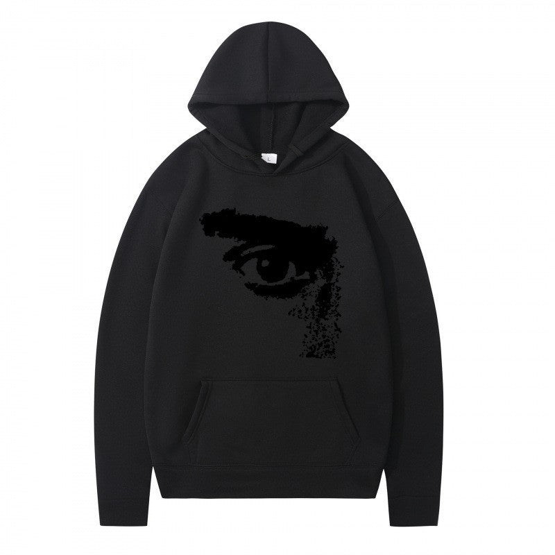 Women’s hoodie with modern, artistic print Lisslune