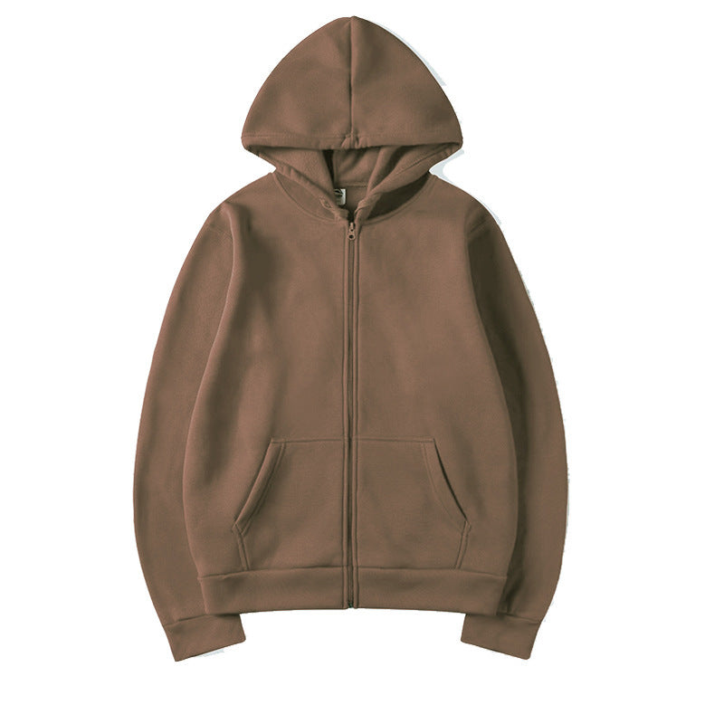 Women's hoodie sweatshirt with full zip and side pockets Lisslune