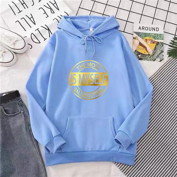 Women's hoodie with inspiring lettering Lisslune