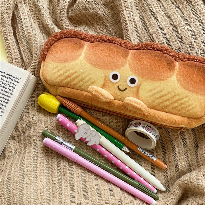 Lisslune | Large Capacity 3D-Embossed Food Pen Bag