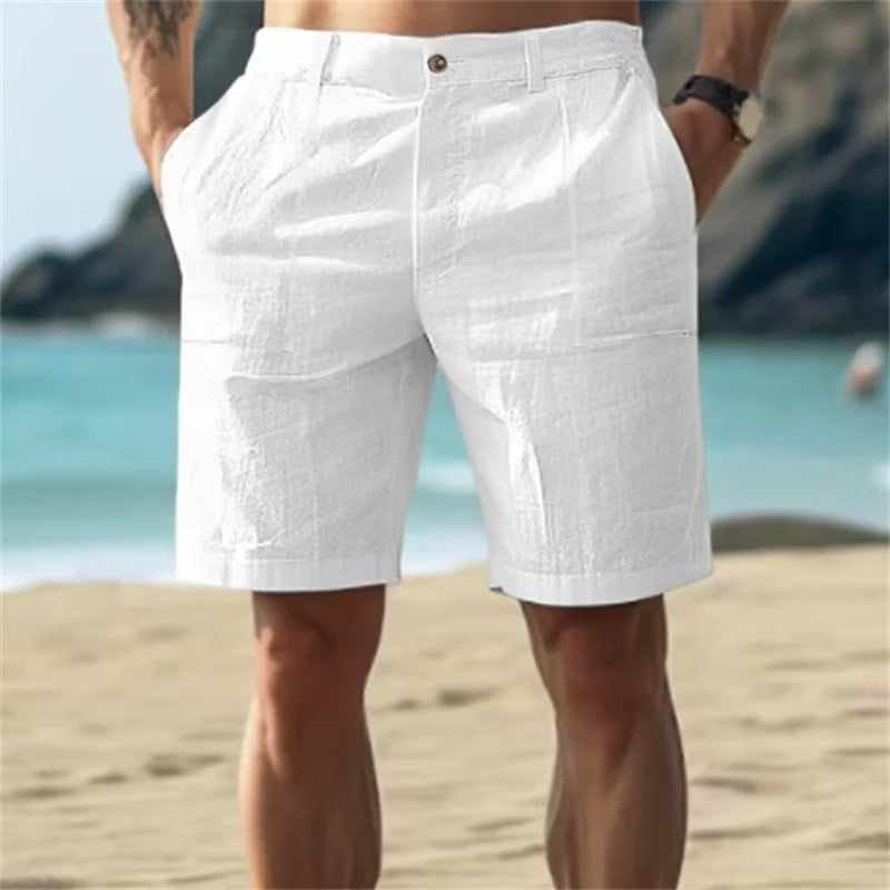 Men's swim shorts with quick-drying material and practical side pockets Lisslune