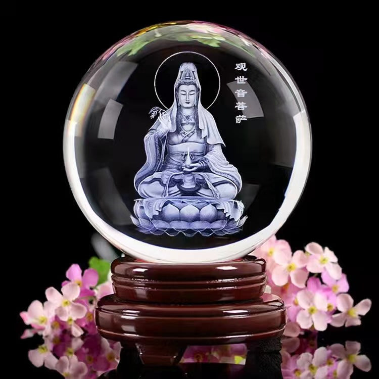 Lisslune | Glowing Moon Crystal Ball