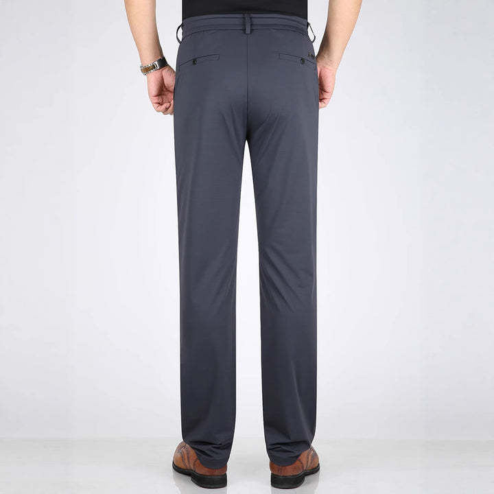 Men's elegant suit trousers with innovative pocket design Lisslune