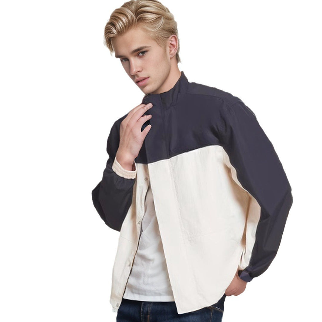 Men's functional transitional jacket with high collar Lisslune