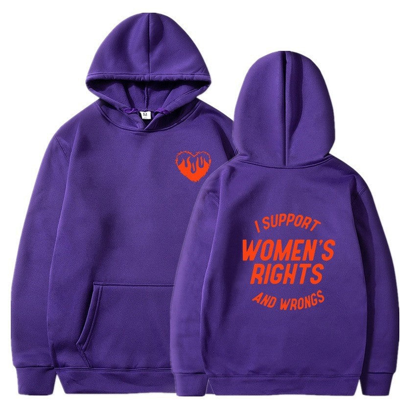 Women's hoodie with inspiring message design Lisslune