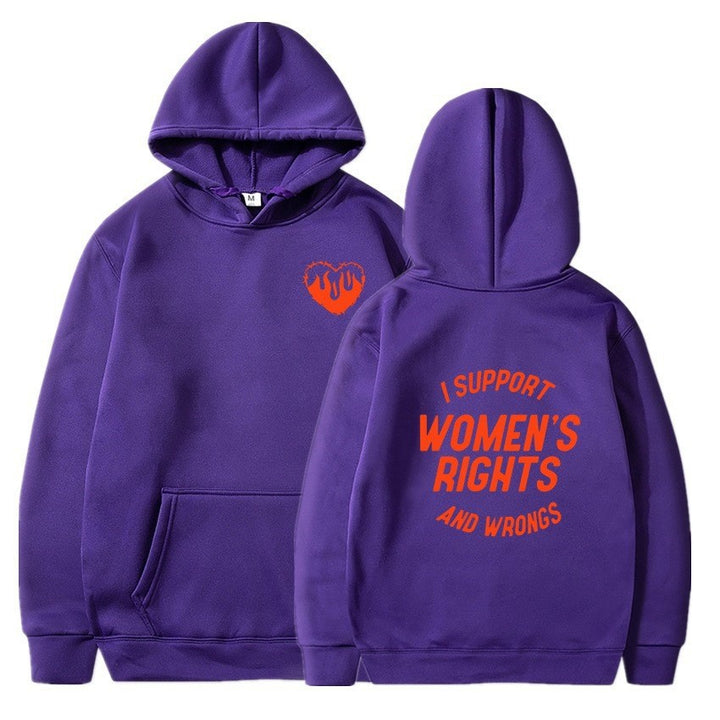 Women's hoodie with inspiring message design Lisslune