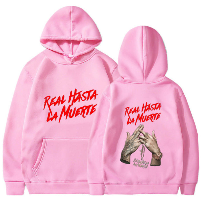 Women's hoodie with eye-catching lettering in urban style Lisslune
