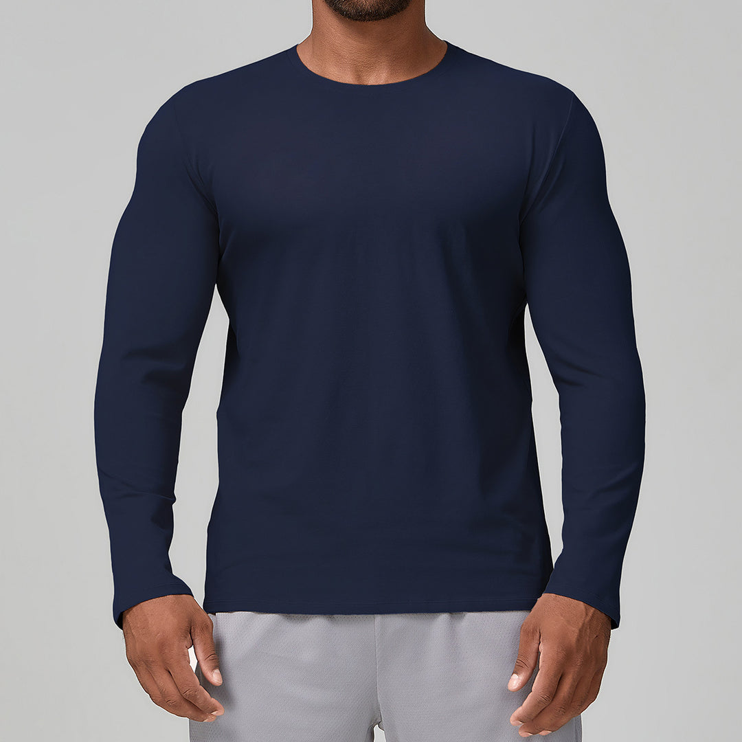 Men's Long-Sleeve Fitness Shirt Lisslune