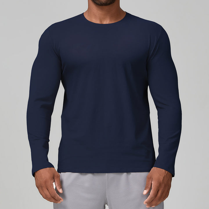 Men's Long-Sleeve Fitness Shirt Lisslune